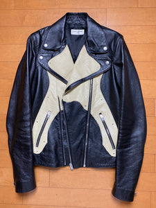 Saint Laurent Paris x Hedi Slimane Motorcycle Jacket Size 42