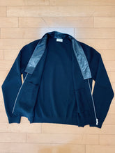 Load image into Gallery viewer, Saint Laurent Paris x Hedi Slimane Leather Trim Wool Cardigan Zip Sweater Size Small