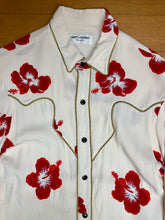 Load image into Gallery viewer, Saint Laurent Paris x Hedi Slimane Western Print Shirt Size S