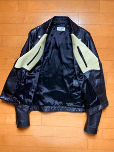 Saint Laurent Paris x Hedi Slimane Motorcycle Jacket Size 42