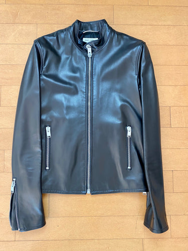 Saint Laurent Paris x Hedi Slimane Cafe Racer Jacket Size 44