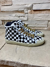 Load image into Gallery viewer, Saint Laurent Paris x Hedi Slimane Checkerboard High Top Size 42