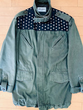 Load image into Gallery viewer, Saint Laurent Paris x Hedi Slimane Studded Military Jacket Size 44